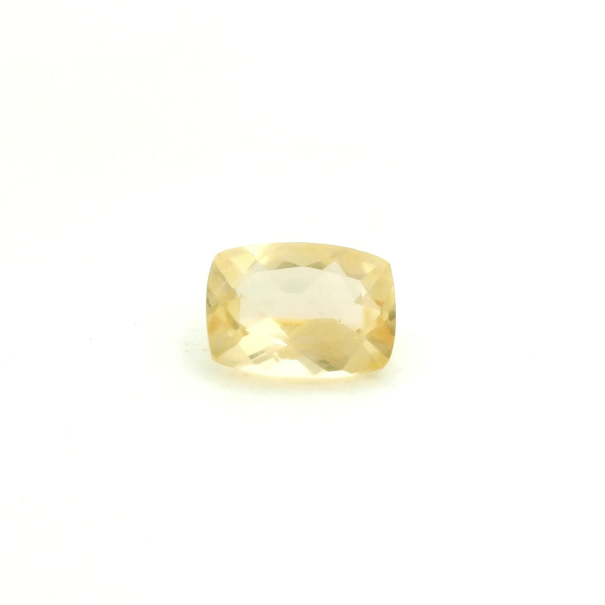 1.25ct Cushion Natural Topaz (Colour Yellow, Clarity Slightly Included, Cut Faceted)
