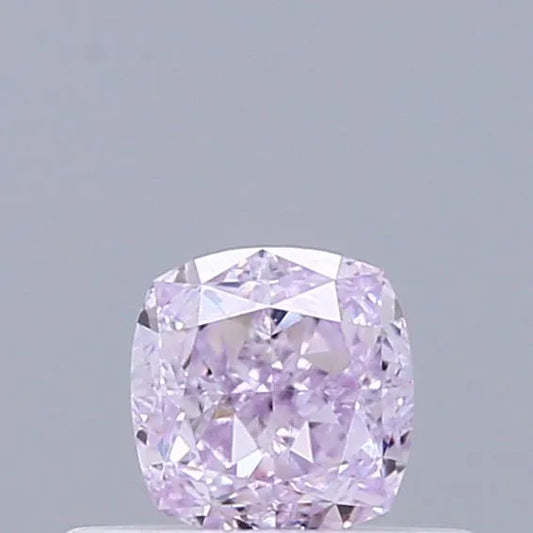 0.30ct Cushion modified Natural Diamond (Colour Fancy Light Pinkish Purple, Clarity VS2, GIA Certified)