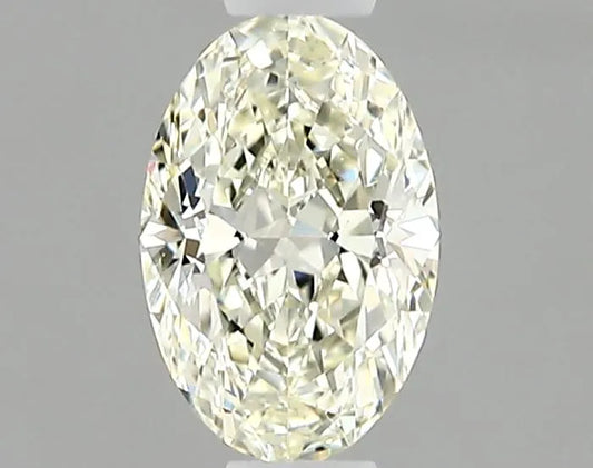 0.34ct Oval Natural Diamond (Colour J, Clarity IF, Cut VG, IGI Certified)