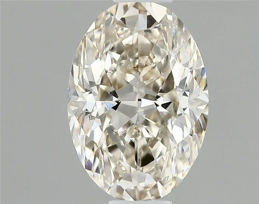 0.35ct Oval Natural Diamond (Colour J, Clarity VVS2, Cut VG, IGI Certified)