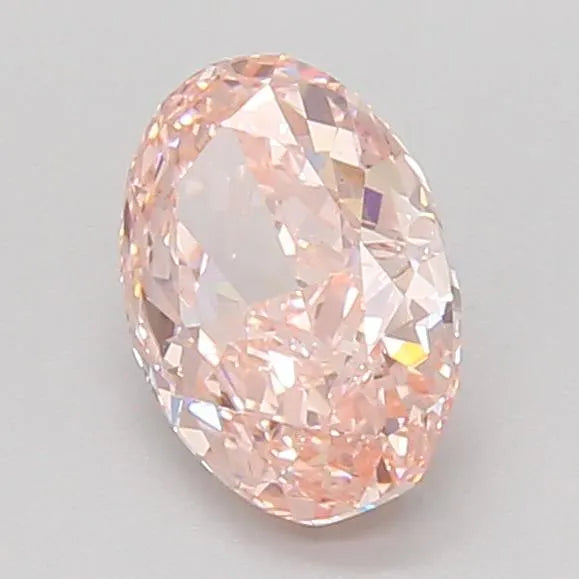 1.52ct Oval Lab Grown Diamond (Colour Fancy Vivid Pink, Clarity VS1, IGI Certified)