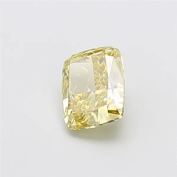 1.58ct Cushion modified Lab Grown Diamond (Colour Fancy Intense Yellow, Clarity VVS2, IGI Certified)