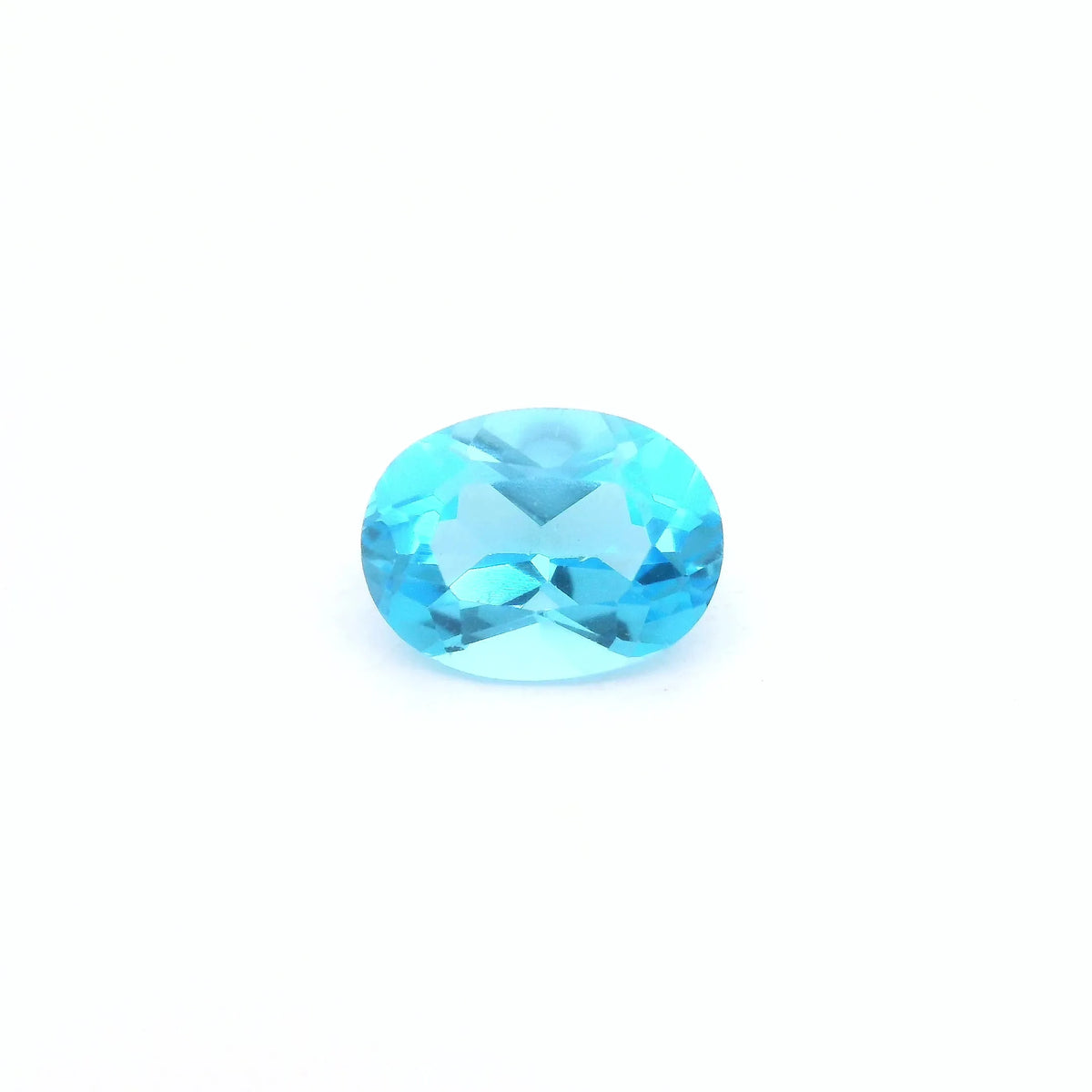 1.68ct Oval Natural Topaz (Colour Blue, Clarity Eye Clean, Cut Faceted)