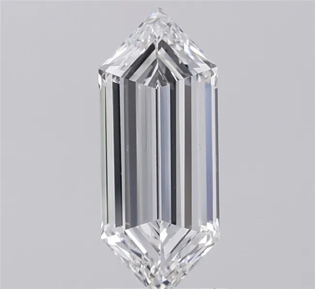 2.04ct Hexagonal Lab Grown Diamond (Colour E, Clarity VVS2, IGI Certified)