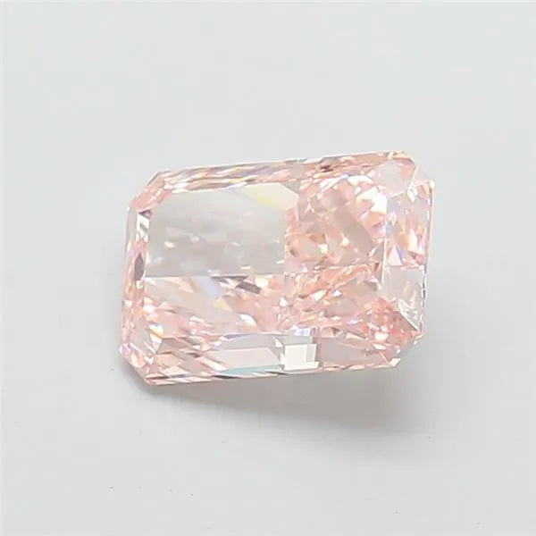 2.04ct Radiant Lab Grown Diamond (Colour Fancy Intense Brownish Pink, Clarity VVS2, IGI Certified)