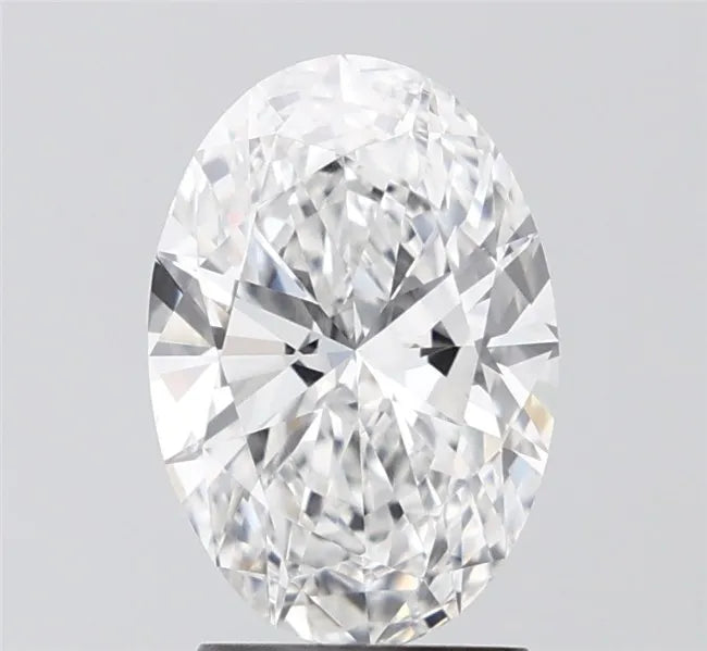 2.06ct Oval Lab Grown Diamond (Colour E, Clarity VVS2, IGI Certified)