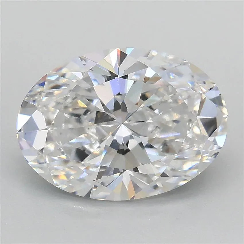 2.08ct Oval Lab Grown Diamond (Colour D, Clarity VVS2, IGI Certified)