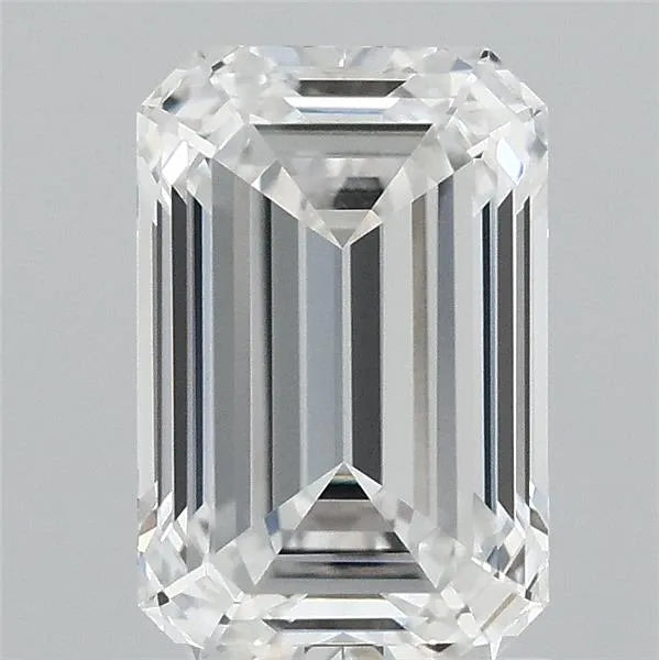 2.10ct Emerald Lab Grown Diamond (Colour F, Clarity VVS2, IGI Certified)