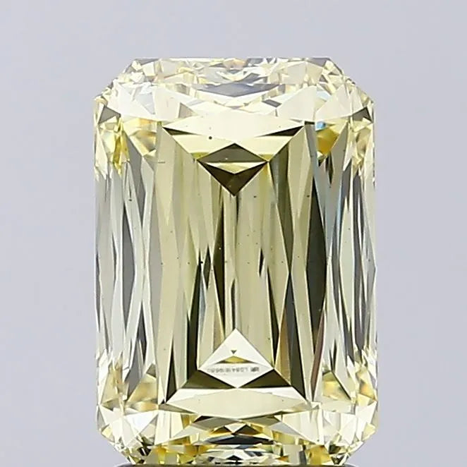 2.64ct Radiant Lab Grown Diamond (Colour Fancy Light Yellow, Clarity VS1, IGI Certified)