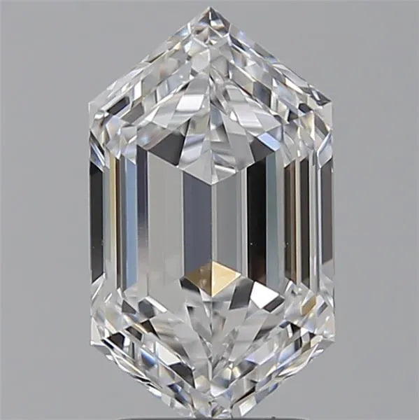 2.76ct Hexagonal Lab Grown Diamond (Colour E, Clarity VVS2, IGI Certified)