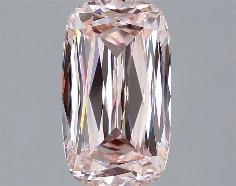 2.87ct Cushion modified Lab Grown Diamond (Colour Fancy Intense Pink, Clarity VS1, IGI Certified)