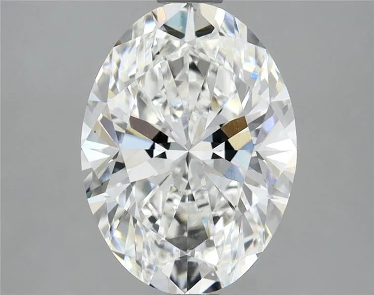 3.00ct Oval Lab Grown Diamond (Colour E, Clarity VVS2, IGI Certified)
