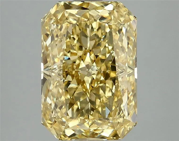 3.06ct Radiant Lab Grown Diamond (Colour Fancy Vivid Yellow, Clarity VS1, IGI Certified)