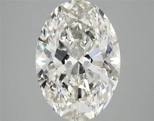 3.59ct Oval Lab Grown Diamond (Colour G, Clarity VS2, IGI Certified)