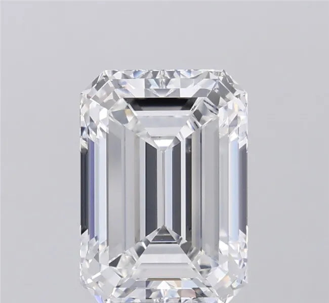 4.00ct Emerald Lab Grown Diamond (Colour F, Clarity VVS2, IGI Certified)