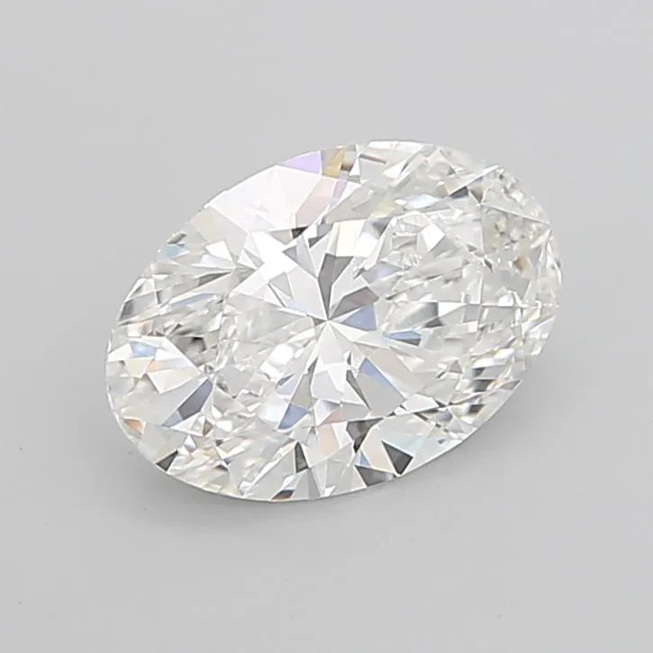 4.07ct Oval Lab Grown Diamond (Colour E, Clarity VVS2, IGI Certified)