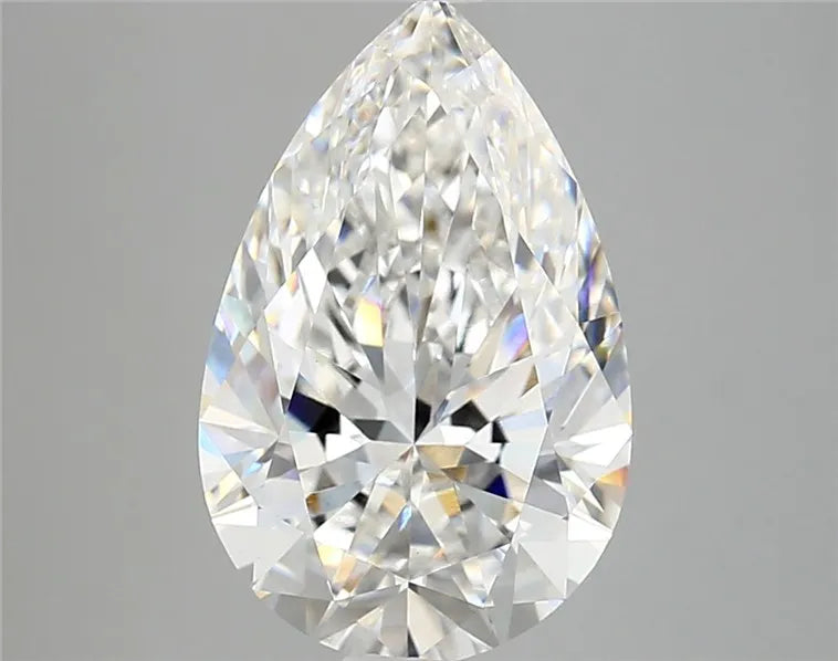 4.28ct Pear Lab Grown Diamond (Colour E, Clarity VVS2, IGI Certified)