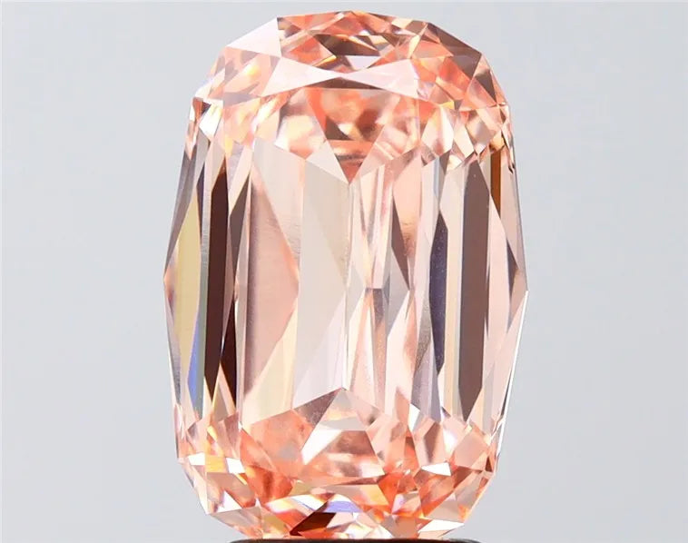 4.44ct Cushion modified Lab Grown Diamond (Colour Fancy Intense Pink, Clarity VVS2, IGI Certified)