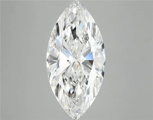5.02ct Marquise Lab Grown Diamond (Colour F, Clarity VS1, IGI Certified)