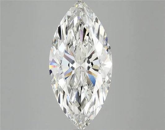 5.06ct Marquise Lab Grown Diamond (Colour F, Clarity VS1, IGI Certified)