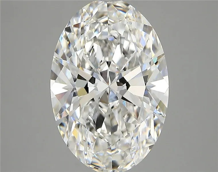 5.06ct Oval Lab Grown Diamond (Colour F, Clarity VVS1, IGI Certified)