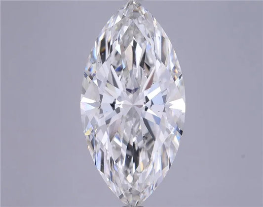 5.65ct Marquise Lab Grown Diamond (Colour F, Clarity VS2, IGI Certified)