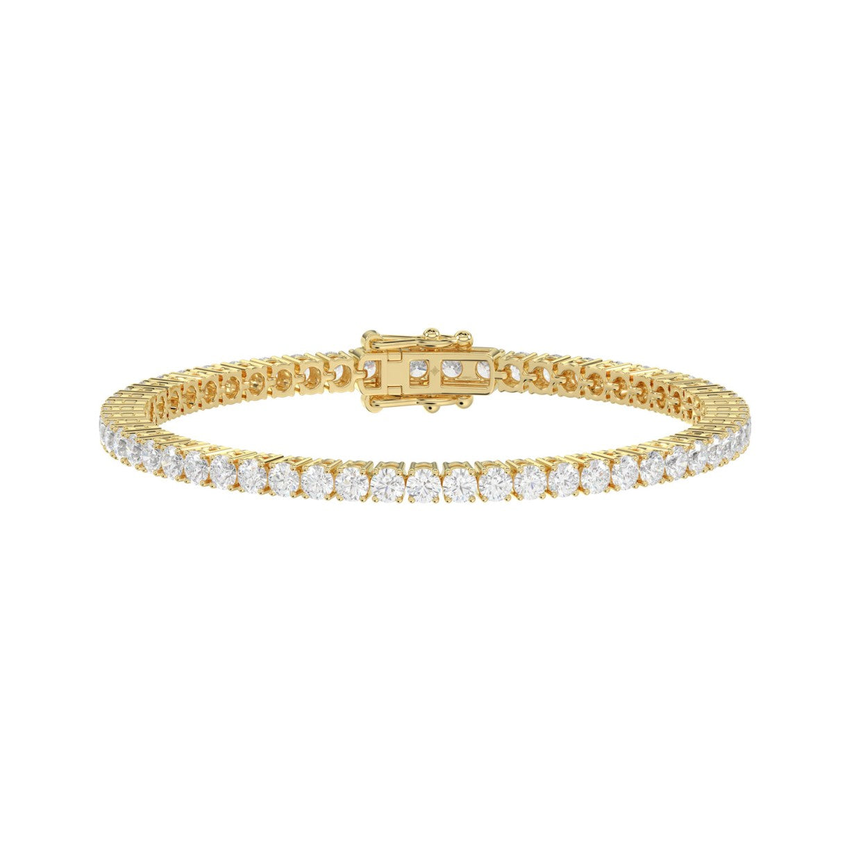 Classic 4 Prong Lab Grown Diamond Tennis Bracelet