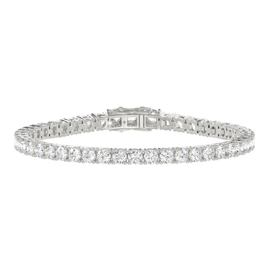 Classic 4 Prong Lab Grown Diamond Tennis Bracelet