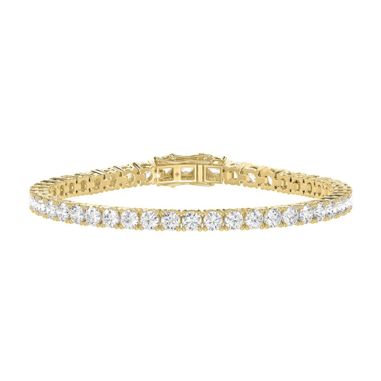 Classic 4 Prong Lab Grown Diamond Tennis Bracelet