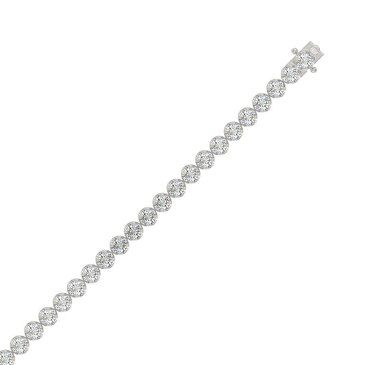 14K White Gold, top view