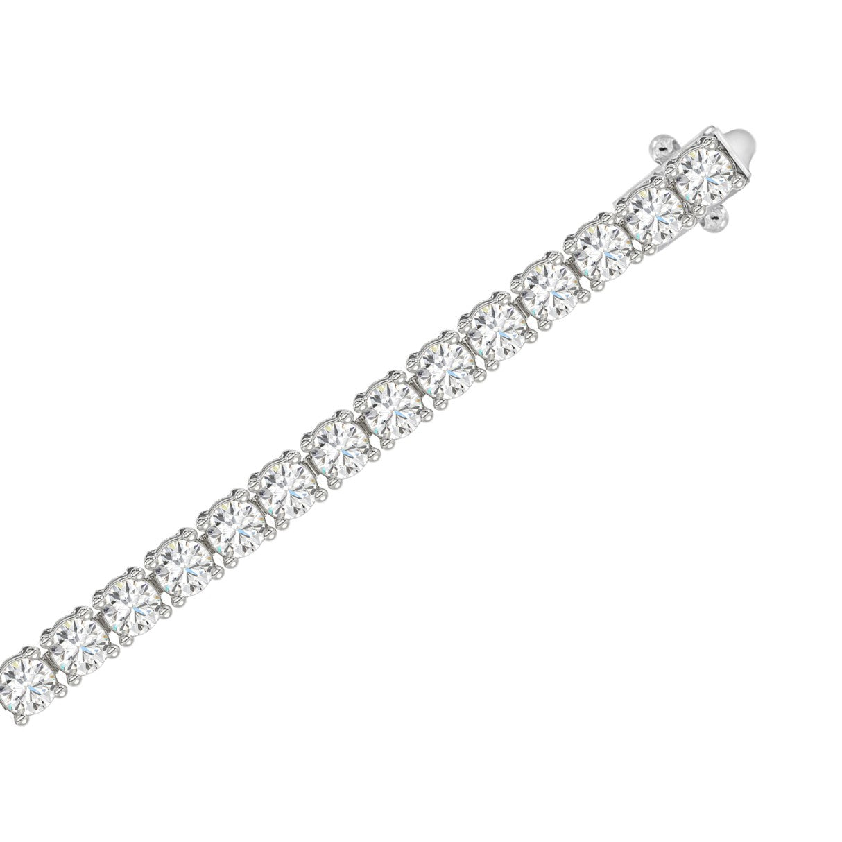 Classic 4 Prong Lab Grown Diamond Tennis Bracelet